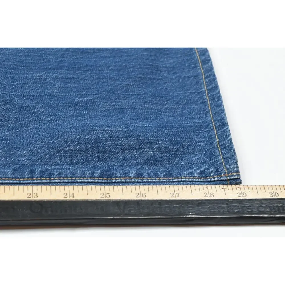 Vintage GAP 1969 Boot Cut Jeans Mens 35x30 Blue Relaxed Fit Low Rise Y2K Denim